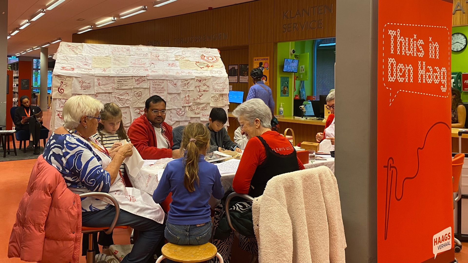 Verhalen Borduren Bibliotheek Ypenburg